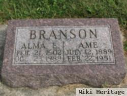 Alma E. Poe Branson