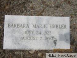 Barbara Marie Embler