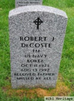 Robert J Decoste, Sr