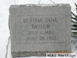 Bertha Jane Taylor