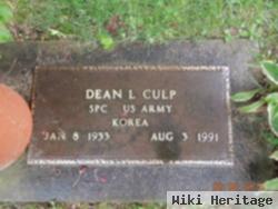 Dean L Culp