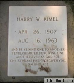 Harry William Kimel, Sr