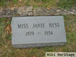 Janie Hess