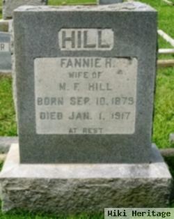 Fannie Hayas Feimster Hill