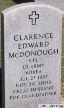 Clarence Edward Mcdonough