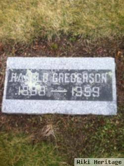 Harold Gregerson