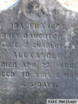 Ida Frances Alexander