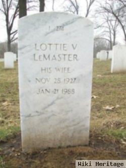 Lottie Virginia "virginia" Hammel Lemaster