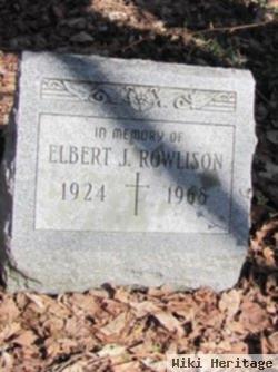 Elbert J. Rowlinson