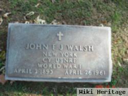 John F J Walsh