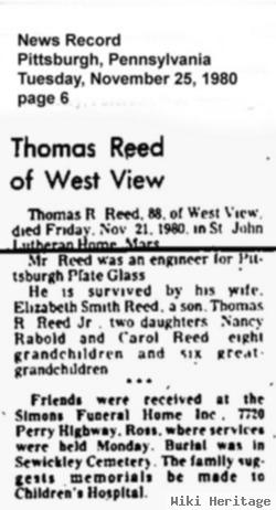 Thomas Reno Reed, Sr