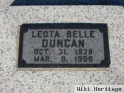 Leota Belle Duncan