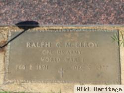 Ralph Captain Mcelroy