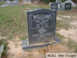 W. H. "willie" Williams