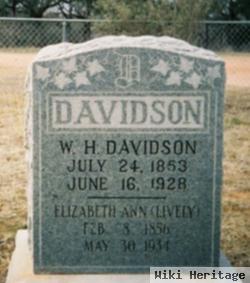 Elizabeth Ann Lively Davidson