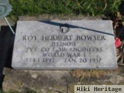 Roy Herbert Bowser