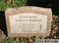 Shirley P Robinson