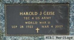 Harold John Geise