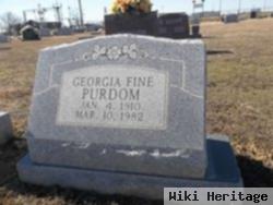 Georgia Fine Purdom