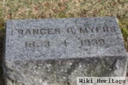 Frances Garrison Myers