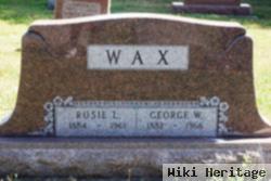 George W. Wax