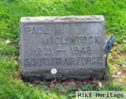 Paul M. Mcclintock