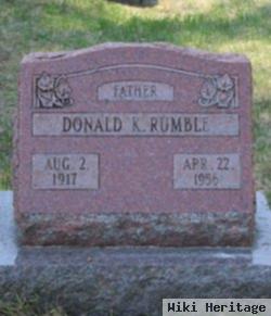 Donald K Rumble