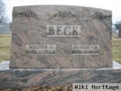 Walter D. Beck