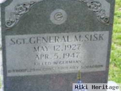 Sgt General M Sisk