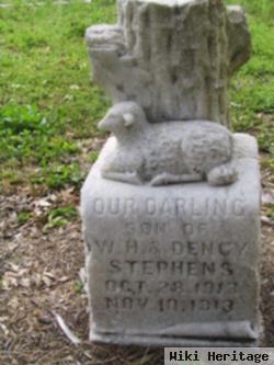 Infant Of W.h. And Dency Stephens