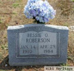 Bessie O. Roberson