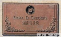 Emma D Gregory