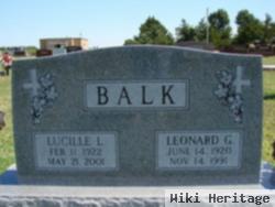 Lucille Lantz Balk