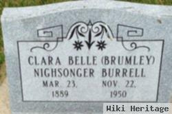 Clara Belle Brumley Nighsonger Burrell