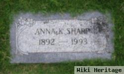 Anna K Sharp