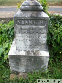 Nannie B Printz