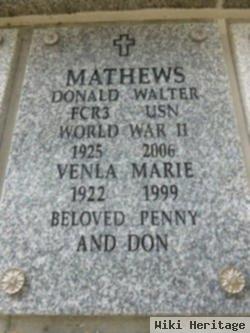 Donald Walter Mathews