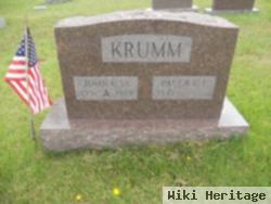 John Edward Krumm, Sr