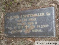 Walter J Spitzmiller, Sr