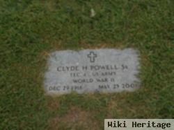 Clyde H Powell, Sr