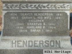 Harlan P. Henderson