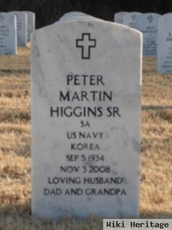 Peter Martin Higgins, Sr