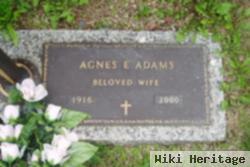 Agnes E Adams