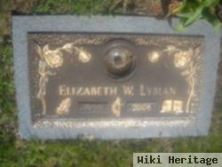 Elizabeth W Lyman