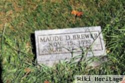 Maude D. Brewer