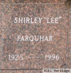 Shirley Ida "lee" Miles Farquhar