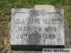 Sola Jane Martin