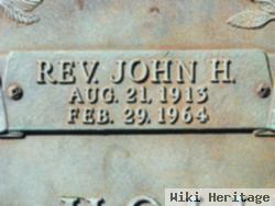 Rev John Henry "john" Hollingsworth