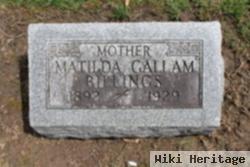 Matilda Gallam Billings