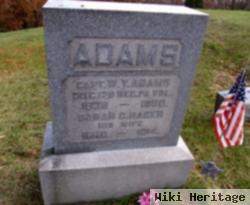 Capt William Y. Adams